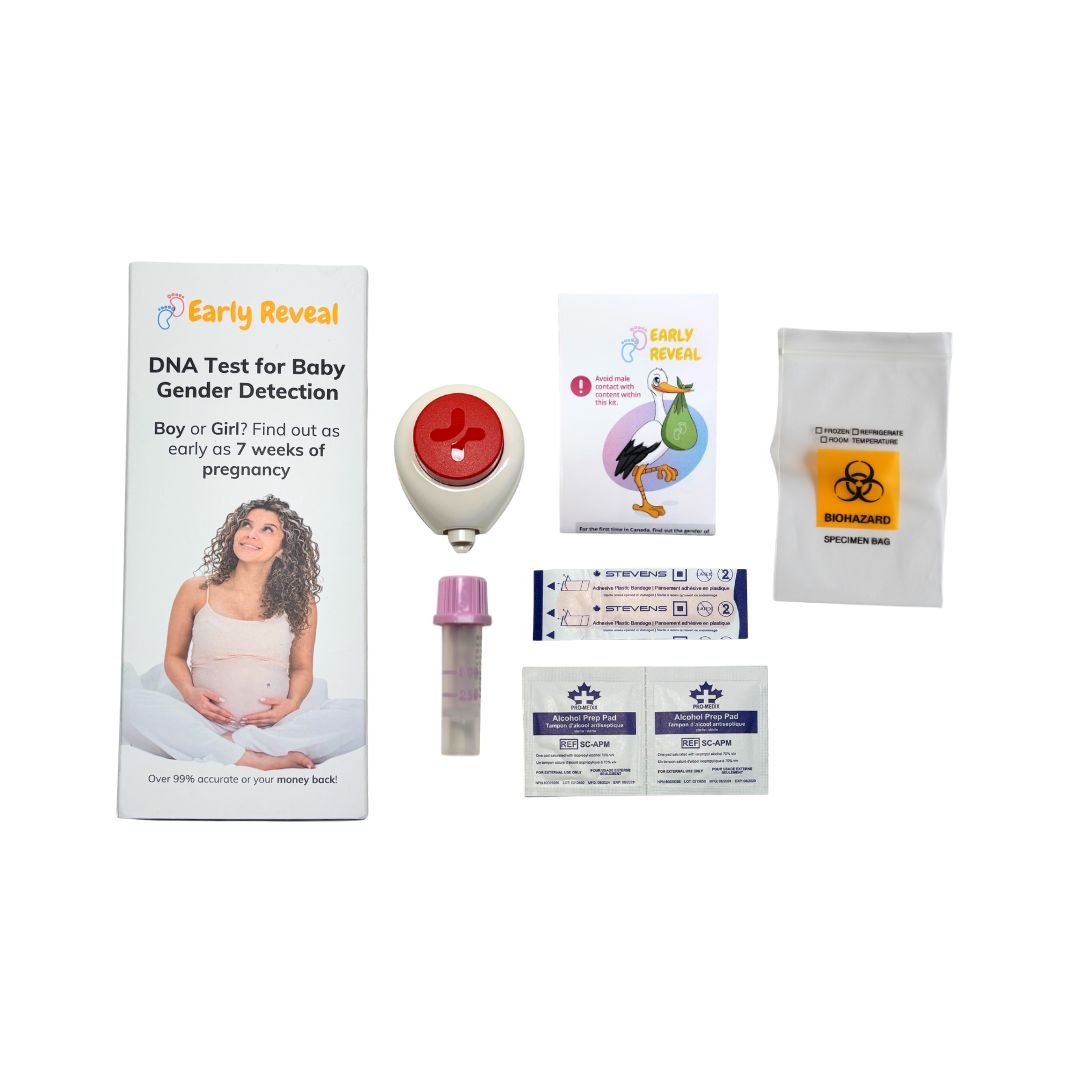 EarlyReveal Tap DNA Gender Test Over 99% Accurate | Painless & Needle Free | Next Day Results - EarlyReveal