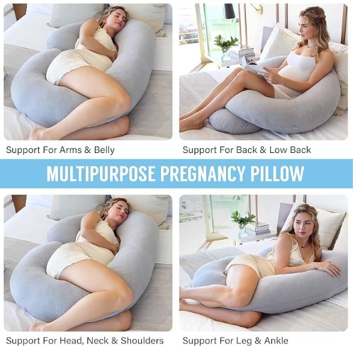 Comfort Mama C Shaped Pillow - EarlyReveal